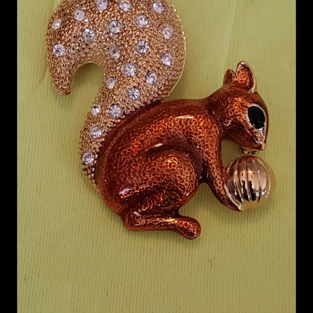 Roman brooch squirrel pin
